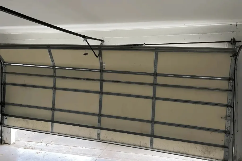 broken garage doors