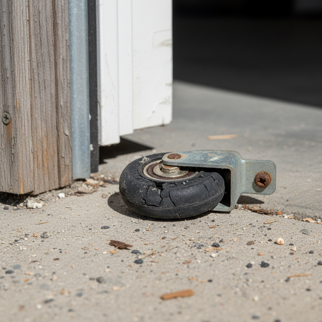 Worn-Out Rollers Replacement In Vernon Hills - Garage Door Service Worn-Out Roller