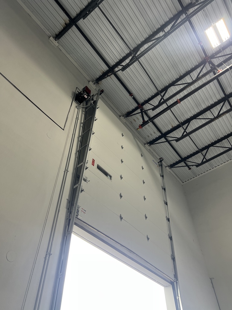 replaced garage door panel