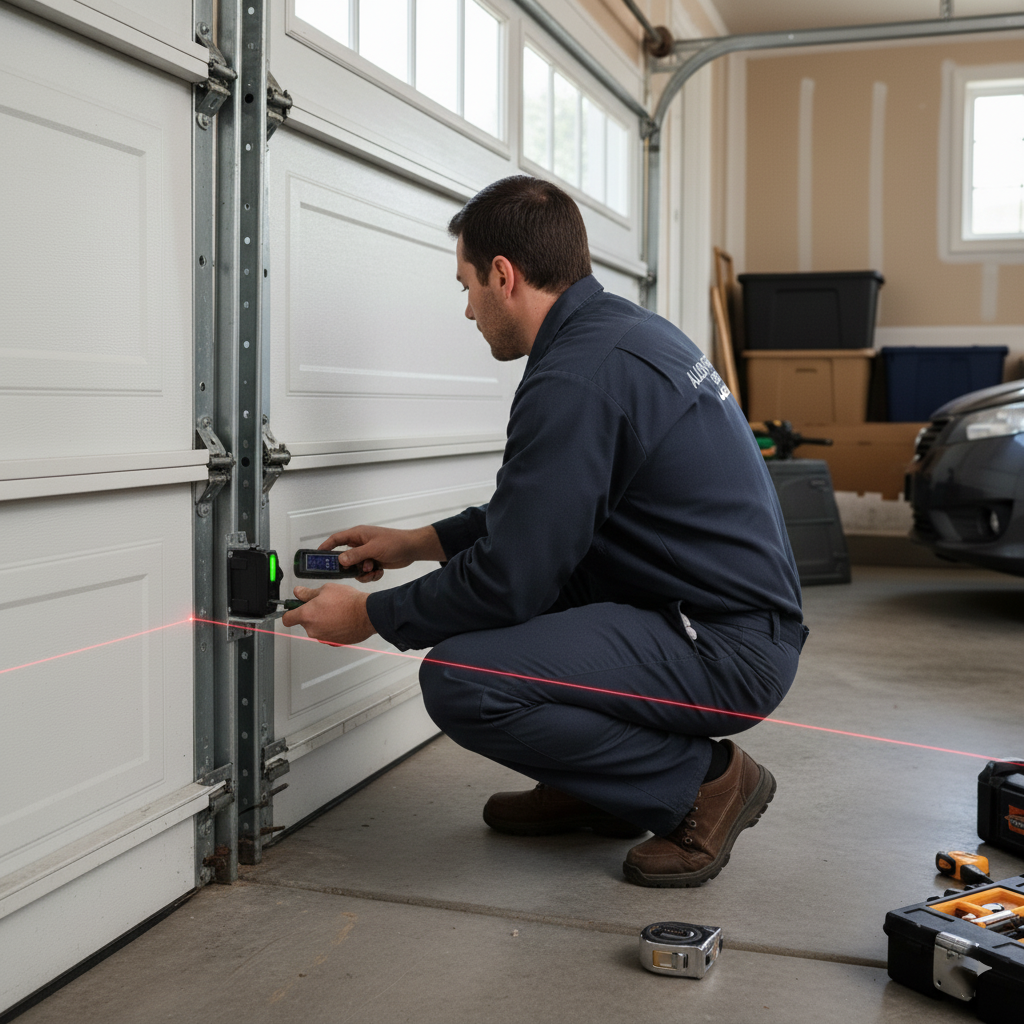 How To Align Garage Door Sensors Aligning Garage Door Sensors