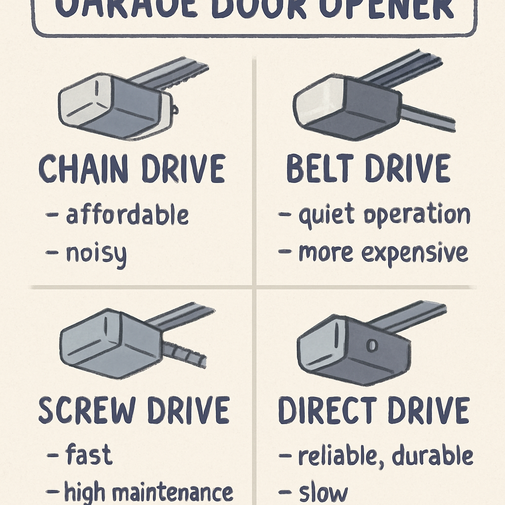 Types of Garage Door Openers
