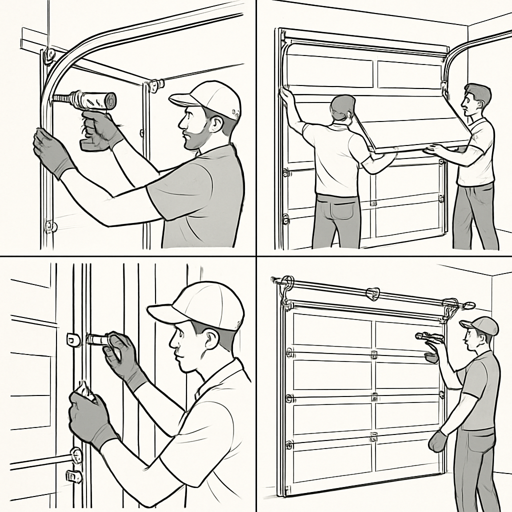 Steps To A Garage Door Installation