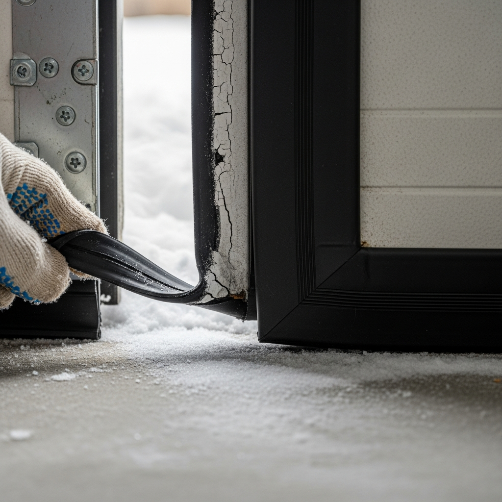 Replacing Cracked Weather Stripping 