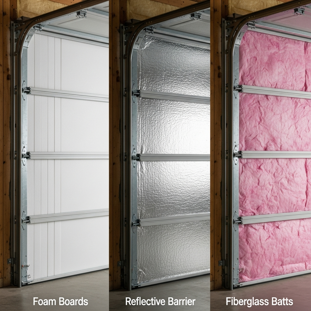 Types Of Garage Door Insulation