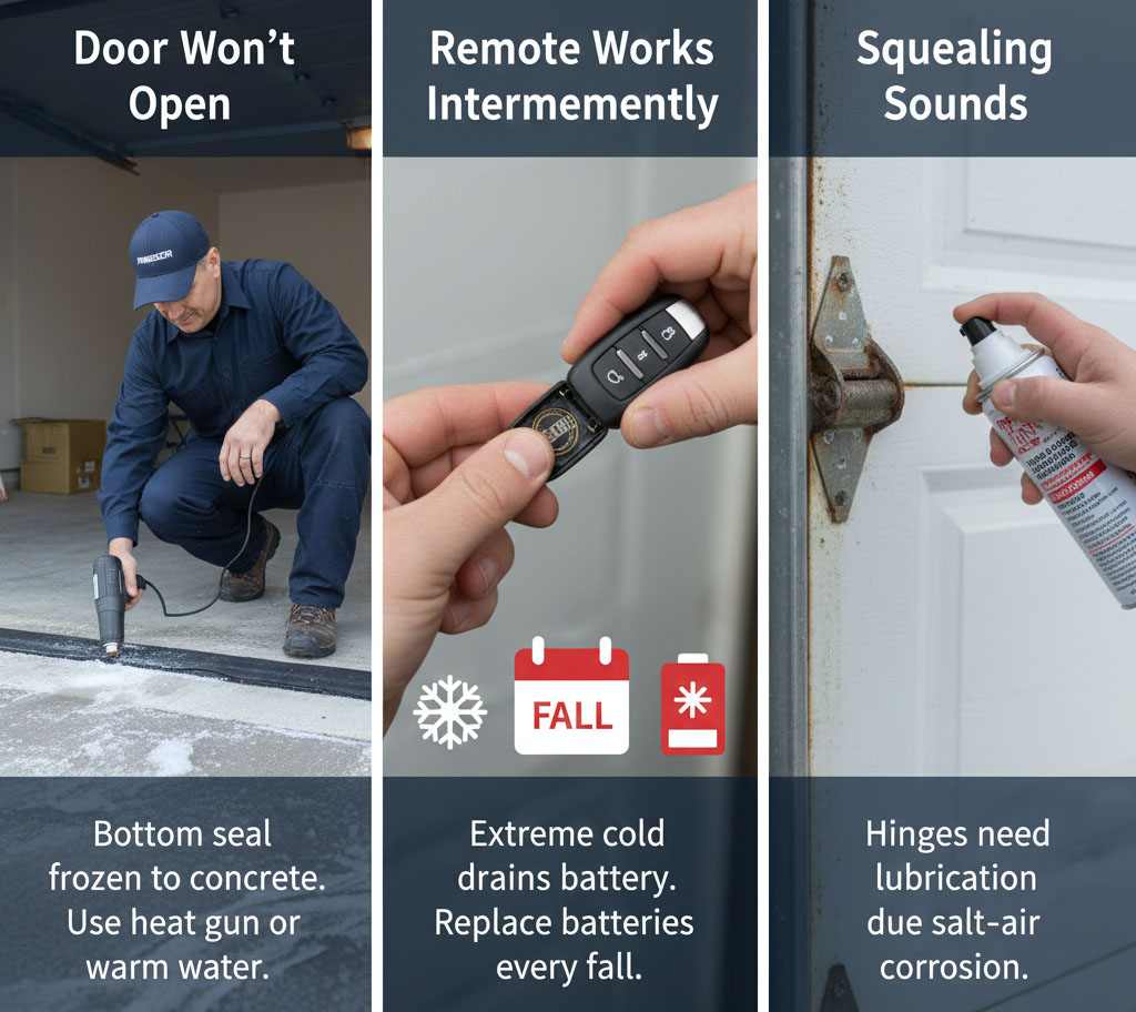 Garage Door Maintenance Tips By Expert Dmytro Shevchenko From Northwest Chicago Garage Doors: Fixing Frozen Seals And Squeaky Hinges In Nw Chicago